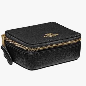 NWOT- COACH TRIPLE PILL CASE BOX w/ 3 Pill Bottles